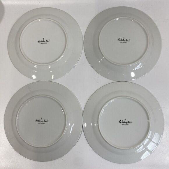 Rare Danbury Mint Pomeranian Dog Dinnerware Dinner Plates Set Of (4) 10.5” - Picture 15 of 16